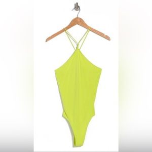 FRAME LIME GREEN Bodysuit